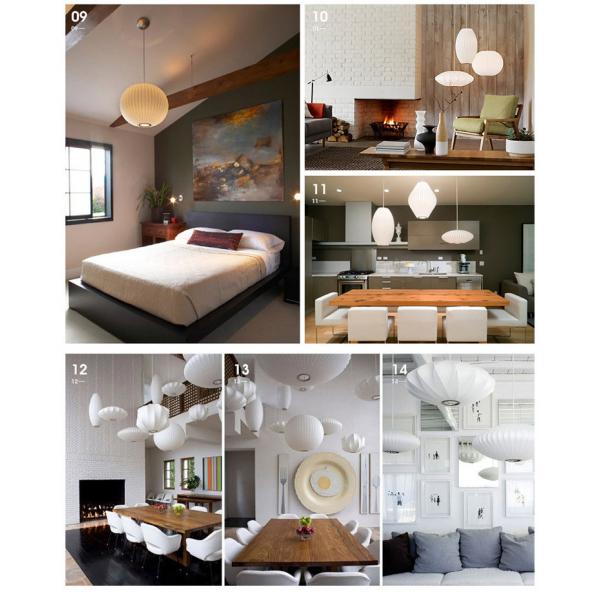 Современный минималистический многоформенный подвесок светлый шелк как скандинавская люстра для столовой