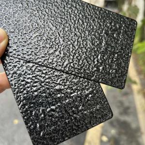 Silver Black Powder Coating Electrostatic Spray Hammer Texture Powder Coating