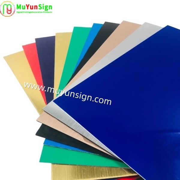 CNC Laser Signage Thermoplastic ABS Sheet Multi Color Impact Resistant