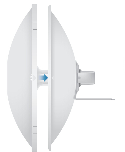 1000 Mbps 25dBi 8W Wireless Bridge Windshield PBE-RAD-400