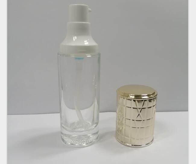 Круглая капельница бутылки эфирного масла 40ml стеклянная разливает различный цвет по бутылкам OEM