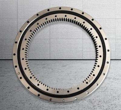 Stable Sealed Double Row Ball Slewing Bearing , Multifunctional Cross Roller Ring