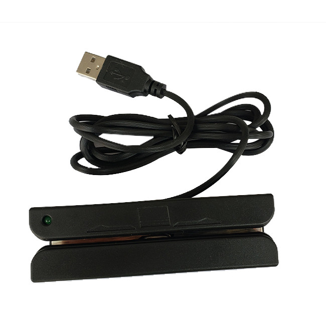 Ручной читатель магнитной карты USB удара 90mm MSR настольный