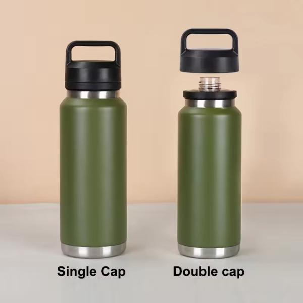 Adults 18 oz 26 oz 36 oz Insulated Water Bottle Double Wall Stainless Steel Gym Sports Drinking Bottle