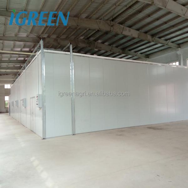 Hydroponics Vegetable And Flower Cold Storage Room Walk In Freezer Customization