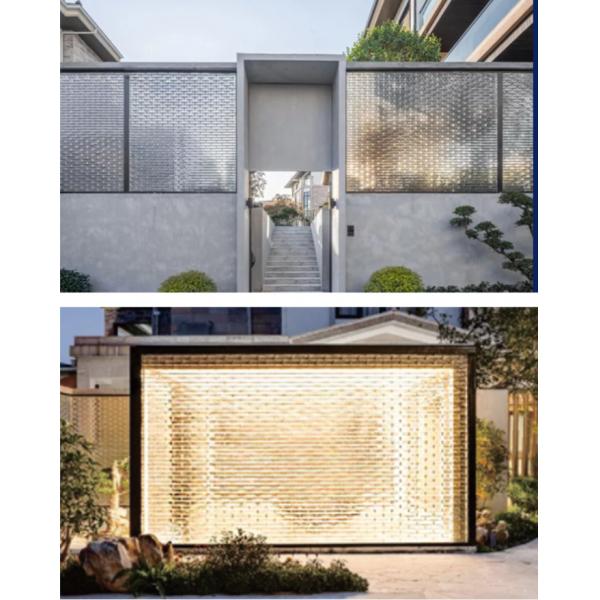 Frosted Glass Brick Wall Bathroom Multi Coloured Tiles Solid Hollow Indoor Outdoor