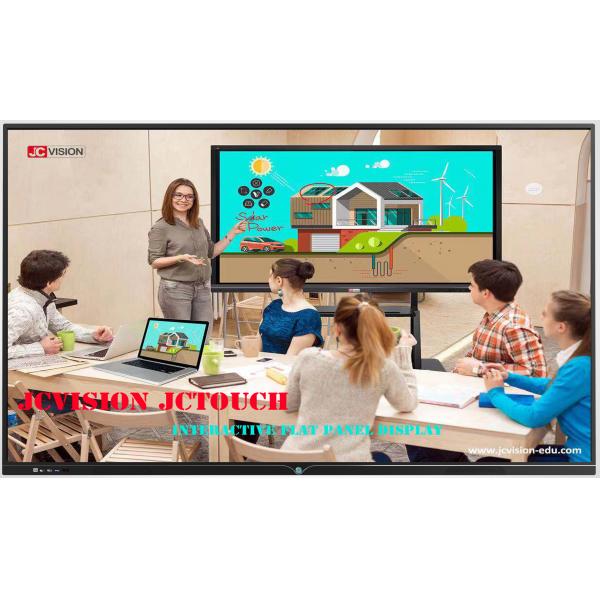 Умная доска класса экрана касания I7, 1 год экран касания 65 дюймов взаимодействующий для образования