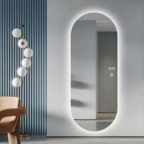 Luxury Colorful Mirror Glass Sheet Modern Stylish Bathroom Mirror Panel