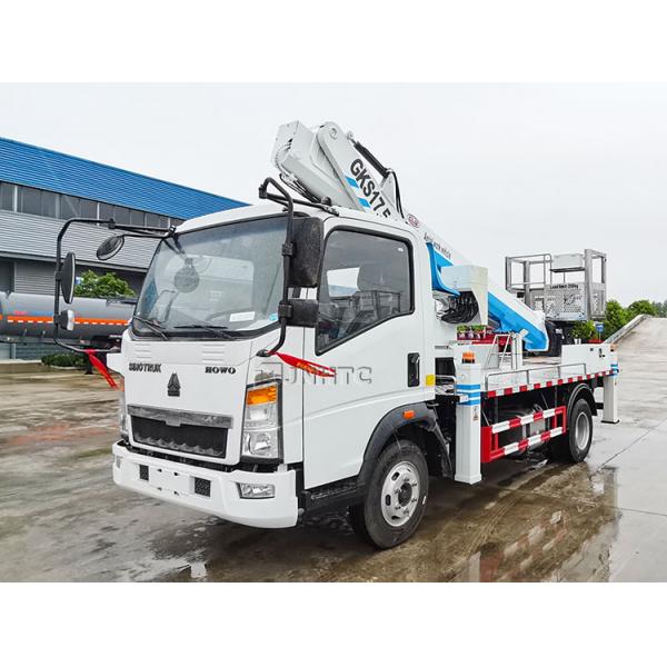 Howo 4x2 Bucket Truck Aerial Working Platform Truck Mounted High Altitude Operation Truck Для обслуживания уличного освещения