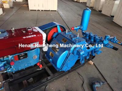 100mm Piston Stroke 65mm Cylinder Diameter Drilling Mud Pump With 28HP Changchai Engine