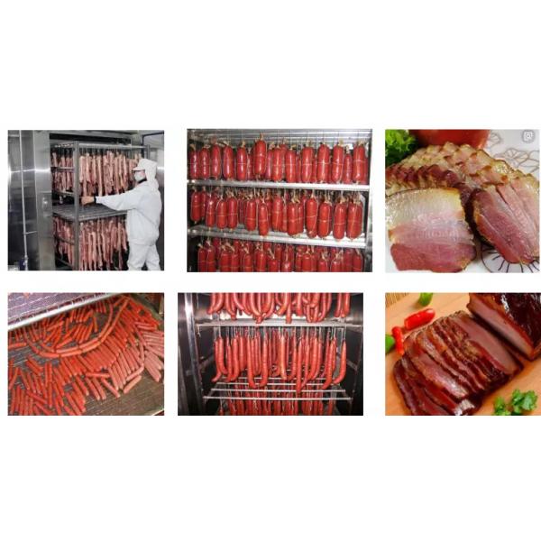 Сушилка рыб серии машины 304ss 150kg коммерчески рыб PLC куря