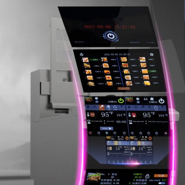 OFE-213L14.3kw 380V Touchscreen Smart Panel With Oil Filter System Electric Open Fryer