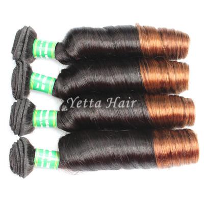 Cabelo peruano espiral do Virgin da onda 7A, Weave cru do cabelo humano sem produto químico
