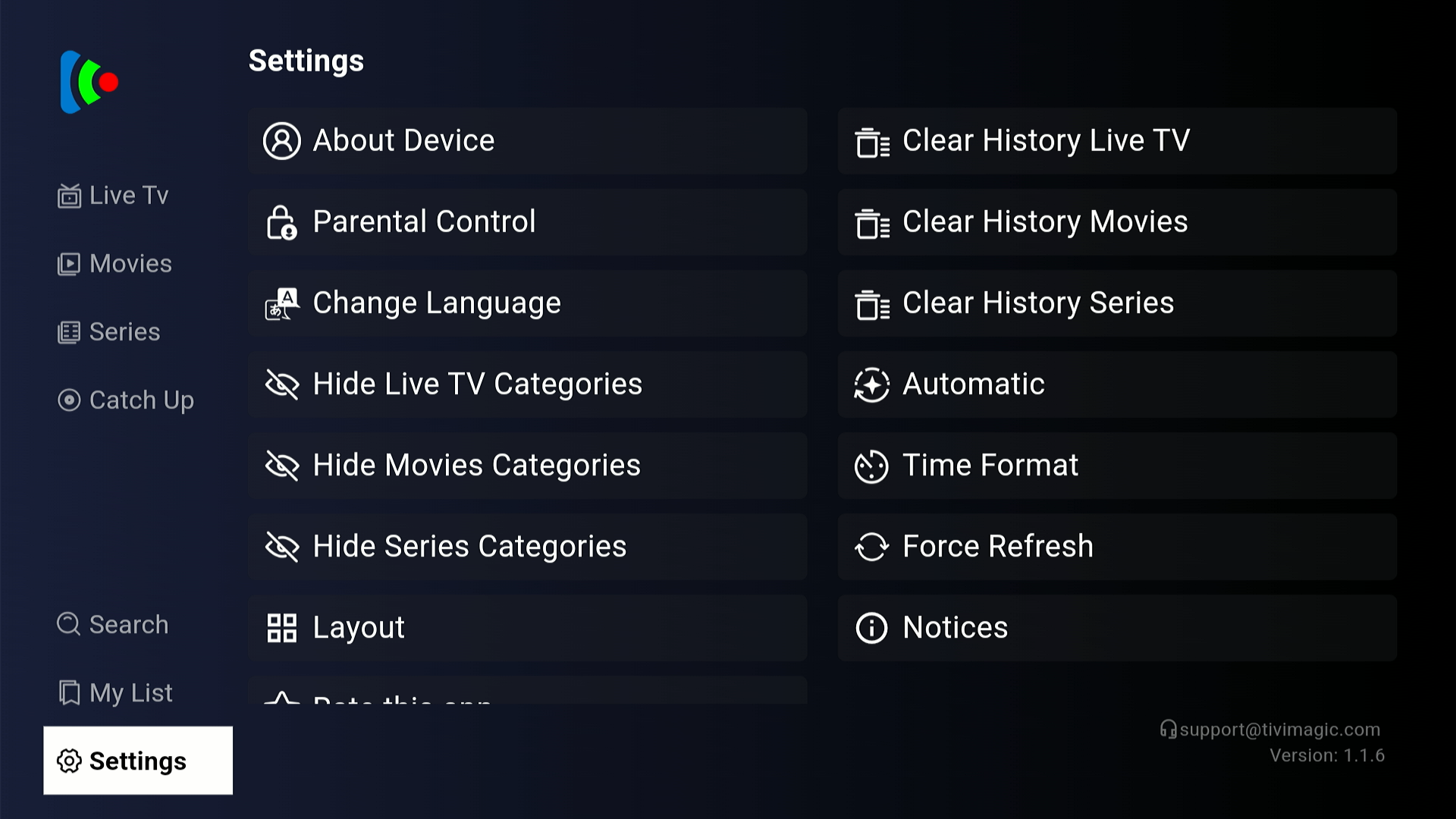 TVR3 Android 15 TV Stick With Tivimagic IPTV Player Reseller Panel OEM Wholesale
