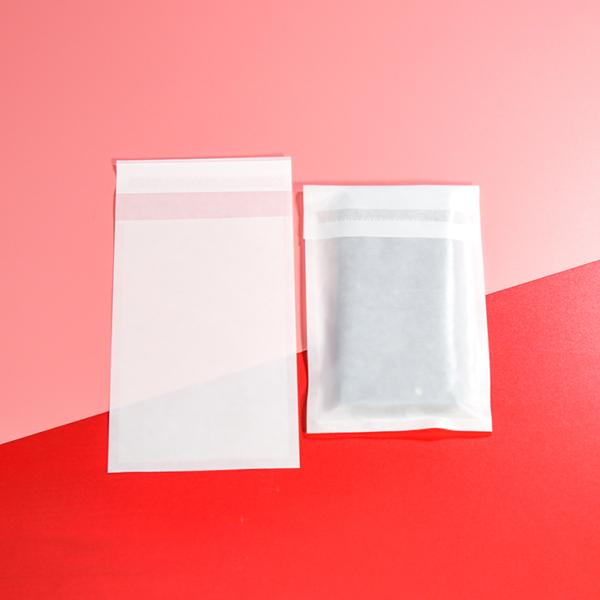 Custom Glassine Paper Bags Biodegradable Apparel Packaging