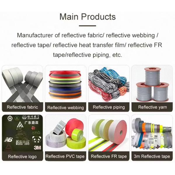 High Visibility Rainbow Reflective Yarn Reflective Thread For Sewing Clothing And Knitting