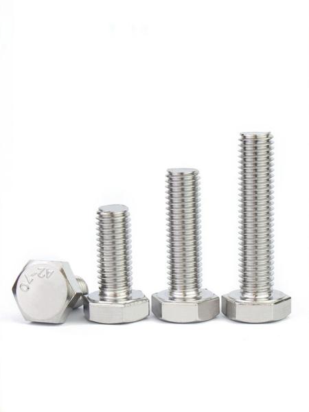 Hex Head Stainless Steel Bolts M14 Zinc Plated Hex Bolts Grade 8.8 DIN933