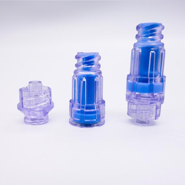 Estéril transparente do conector geral médico de Needleless da infusão da válvula de G do PC