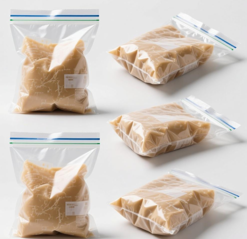 Frost Resistant and Puncture Resistant Multi-Layer Frozen Food Packaging Pouch with Anti Fog Properties