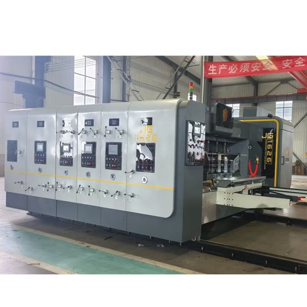 KSPACK 4 Color Carton Corrugated Box Board Flexo Printing Machine