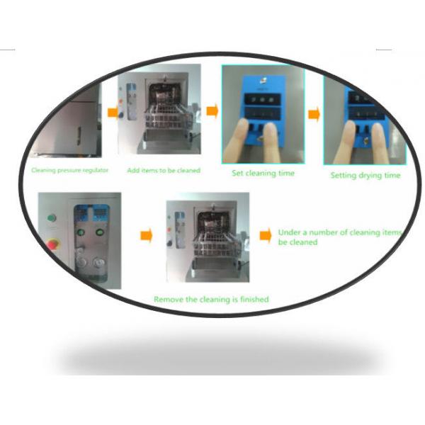 Máquina de limpieza para plantillas de herramientas de fijación industrial 200-600l/minuto