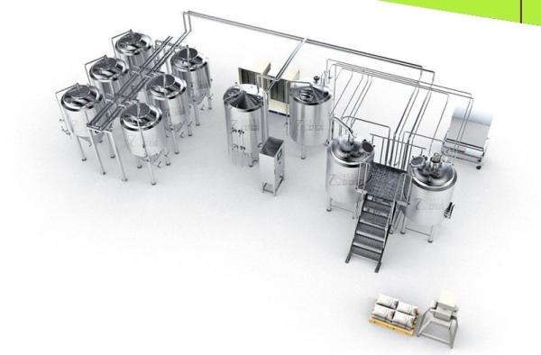304 stainless steel pot / beer brewing plant uses /316L stainle/300L stainless steel beer fermenter / malt fermentation