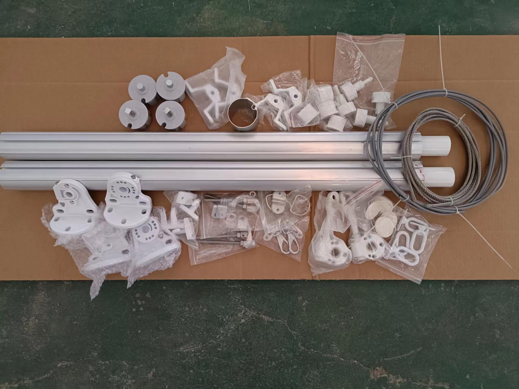 Aluminum Drop Arms Manual Retractable Window Awning/ Commercial Awning