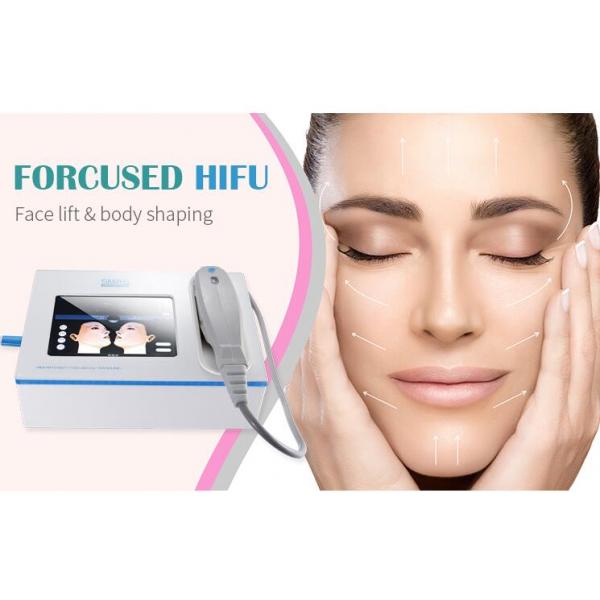 Portable Mini HIFU High Intensity Focused Ultrasound Face Lift Machine For Home