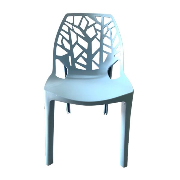 Stackable Modern Plastic Chair Featuring Seat Dimensions 45 H 42 W 40 D cm for Event Venues Banquet Halls and Waiting Lounges