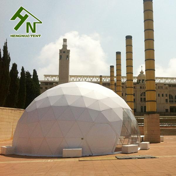 2-10 People Falimy Holidays Outdoor Geodesic Round Camping Dome Tent For Resort