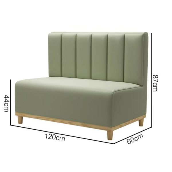 Modern Restaurant Furniture Stylish Western Restaurant Sofa and Chair