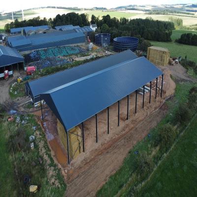 Corrosion Resistant Prefab Steel Workshop Farm Storage Warehouse Metal Building Kits