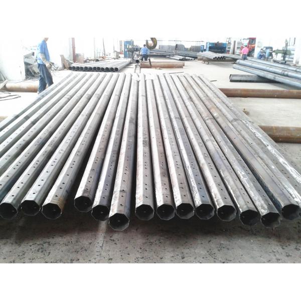 25ft 30ft 35ft 40ft 3mm thick Octagonal Q345 Hot Dip Galvanized Pole