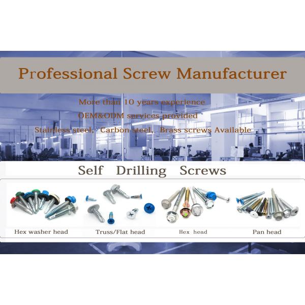 Стальные цинковые филипсы с плоской головой самосверляющие винты с двумя ушами