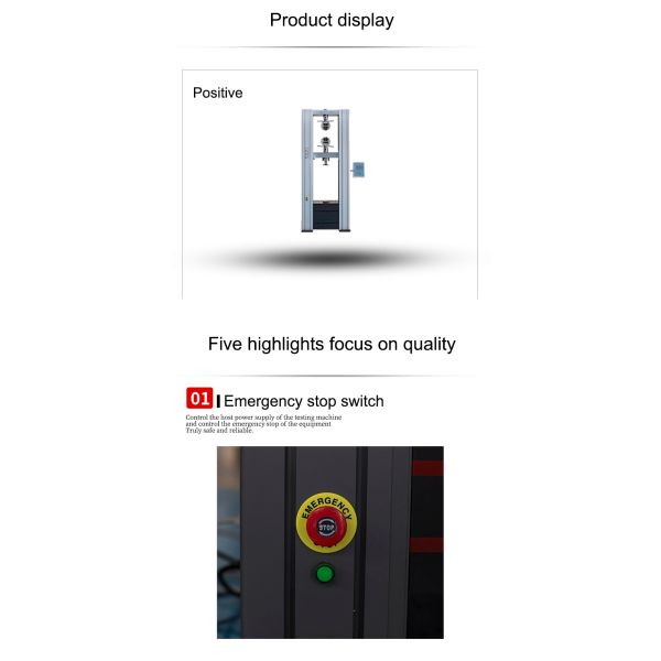 Factory Wholesale Automatic Wire and Cable Testing Machine Elongation Tensile Testing Equipment
