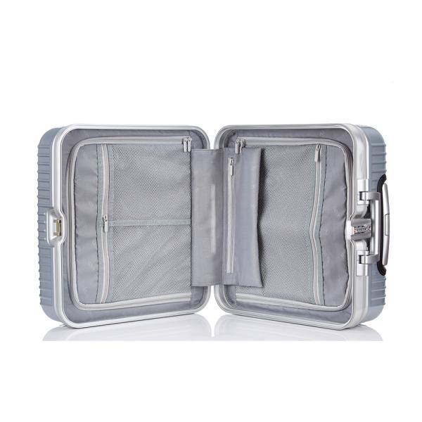 Simple Style Aluminum Alloy Frame Luggage Suitcases 16 PC Carry-ons Light Weight Spinner with 360 Universal Wheel