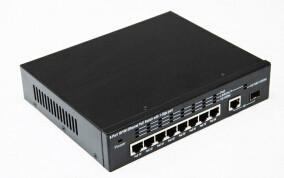 Gigabit 8 ports SFP POE Power Over Ethernet Switch Duplex 30W