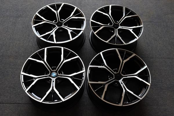 5 Series GT 9.5J 19 Inch Aluminum Rims , ET30 BMW Forged Wheels