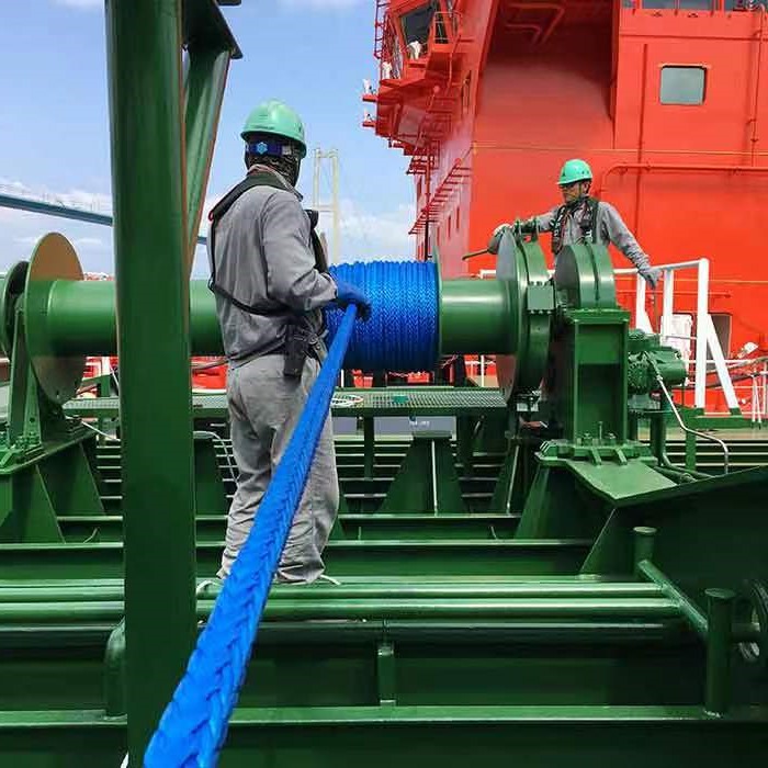 Высокая прочность легкий вес UHMWPE шнур морской шнур 8 нитей