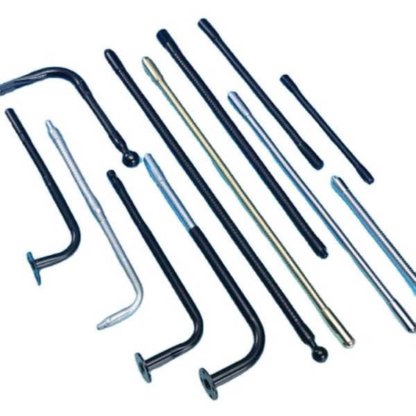 Custom Metal Gooseneck Tube Plating USB Light Bendable Steel Tubing 10mm