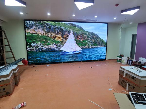 Multimedia Advertising P4 LED Display Screen For Advertising Indoor