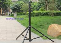 1.9 - 3.8 M support de lumière métallique trépied réglable en hauteur pour accessoires légers