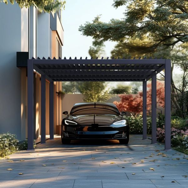 High Quality Motorized Aluminum Eco-Friendly Wind Resistant Gazebo Electric Adjustable Pergola Terrace Pavilion for Patio