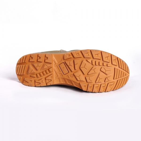 Shengjie Casual Suede Cow Geniune Leather Breathable Soft Boots Fabric Mesh Upper with Metal Eyelets Outdoor Shoes