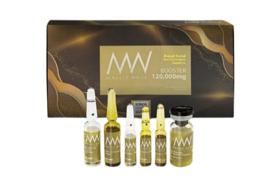 ODM Full Body Miracle White Glutathione Injection Royal Gold 120000mg