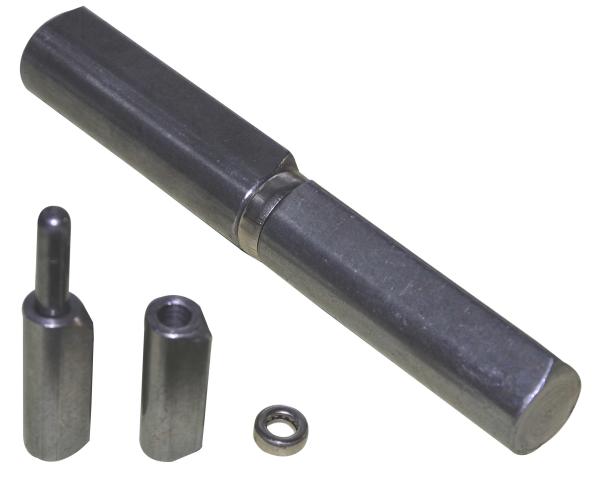 welding hinge piston hinge, barrel weld on hinge, material steel, finishing self color or zinc plating
