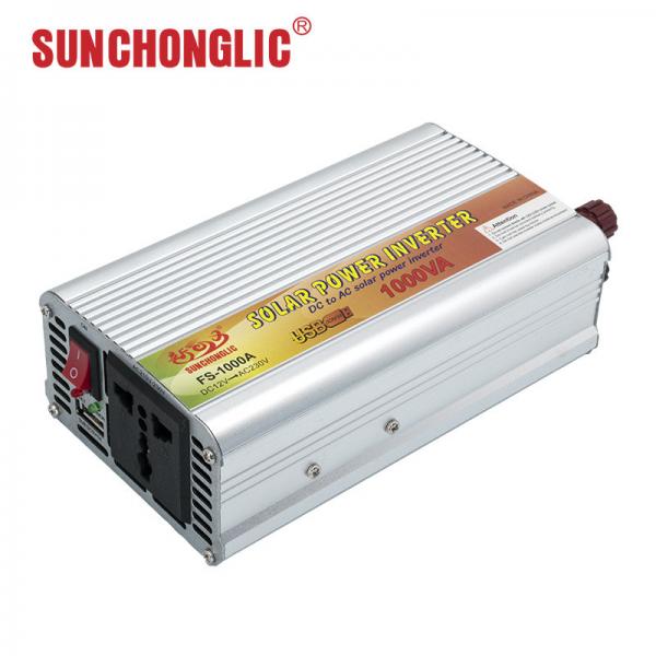1000W 12V to 220V Modified Sine Wave Inverter Lightweight and Portable for Solar Power Systems