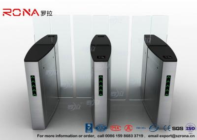 Barreira da aleta do torniquete do controle de acesso da construção automática com superfície de lustro