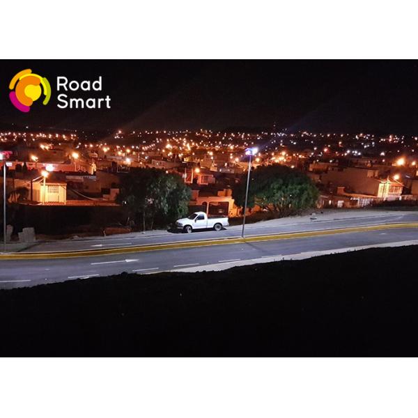 15W 12V Integrated Solar Panel Street Lights 2260lm With 50000hrs Work Time