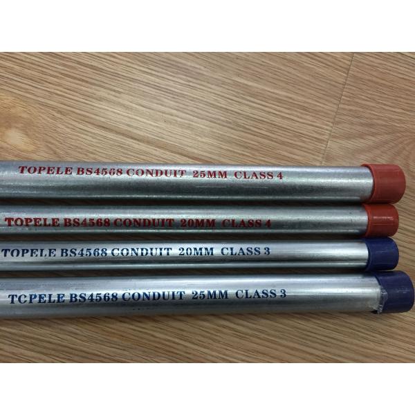 20 мм, 25 мм оцинкованные BS4568 трубы, стальные электрические трубы